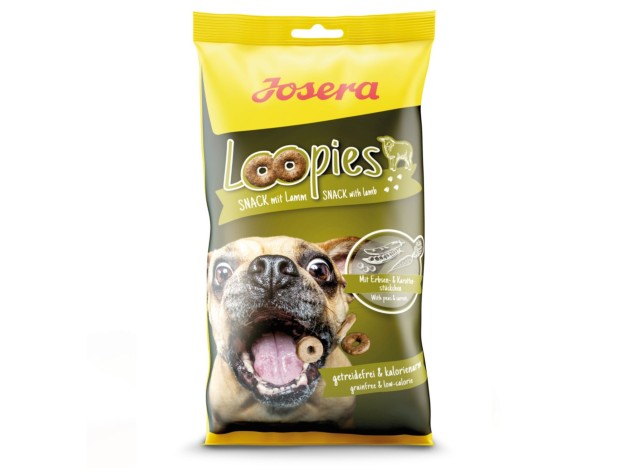 Premios Josera Loopies cordero, snack para perros