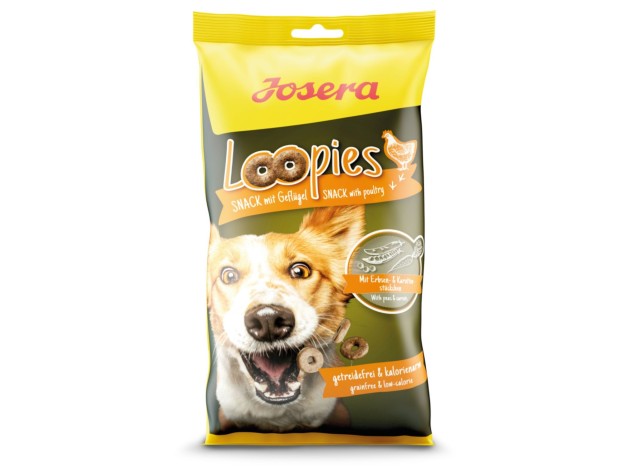 josera Snack Loopies con ave, premios para perro