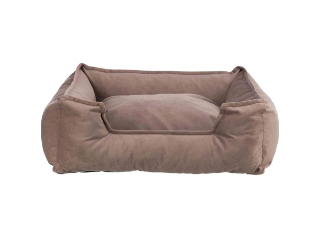 Cama para perros, Trixie Talia cuadrada marrón