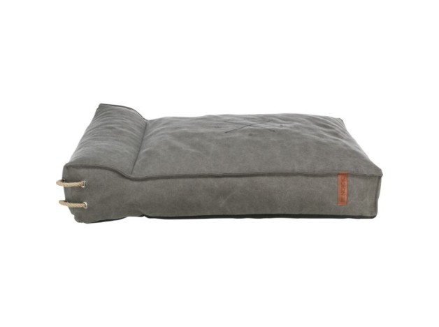 Cama para perro, trixie be Nordic cojin rectangular fohr gris