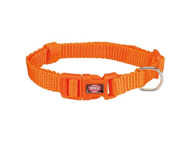 Trixie collar nylon premium color papaya para perros Trixie - 1