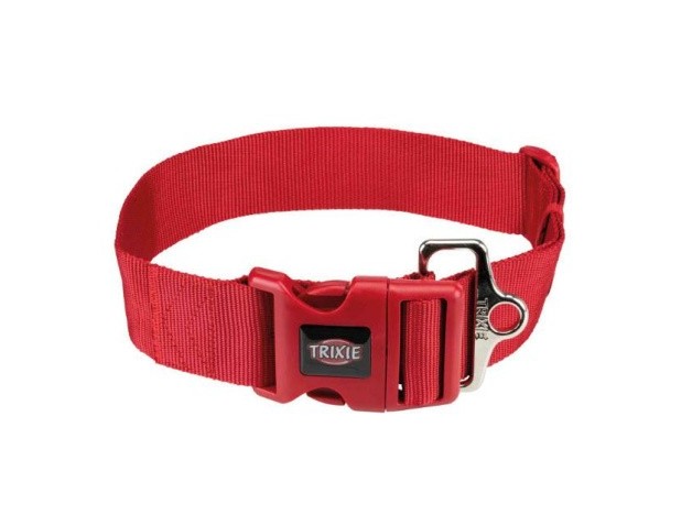 Collar extra ancho Trixie nylon premium rojo