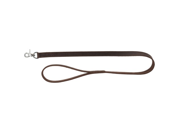 Correa negra de piel engrasada, Trixie Rustic para perros Trixie - 1