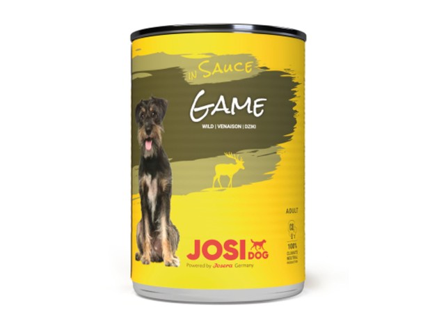 JosiDog Latas Carne de Ciervo en Salsa para perros