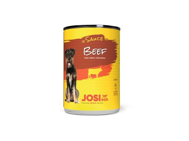 Josidog latas de Ternera en salsa para perros adultos