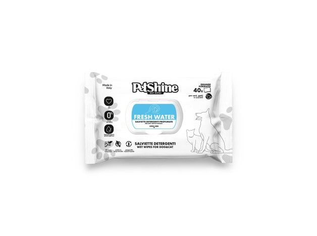 Porrini toallitas Higiénicas Petshine Agua Fresca para perros