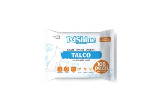 Toallitas Higiénicas Porrini Petshine XL aroma a talco