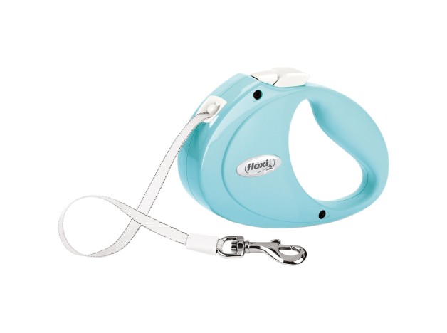 flexi PUPPY azul correa extensible de Cinta para cachorros