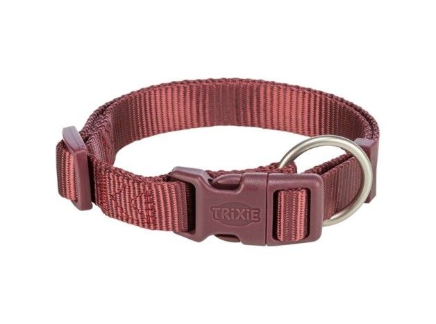 Collar color sangria de Nylon Premium de la marca Trixie