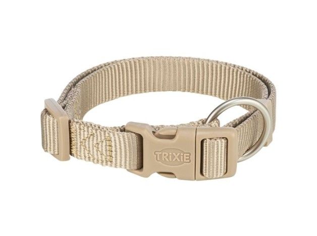 Collar trixie de nylon premium color arena para perros