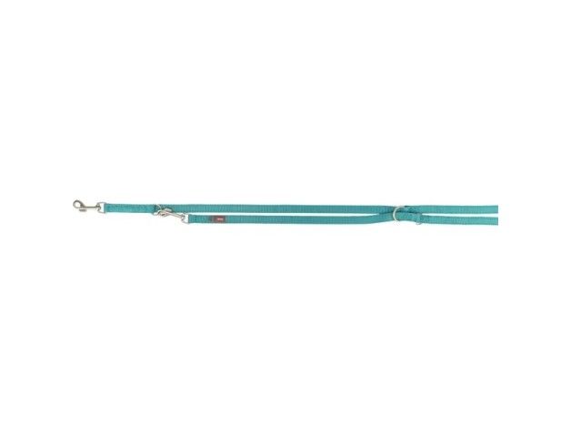 Ramal Trixie premiun Nylon doble capa color Aqua para perros