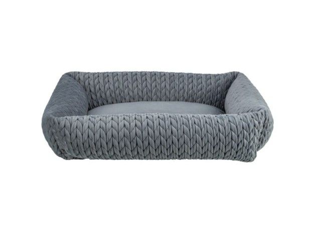 Cama rectangular Trixie Livia color gris