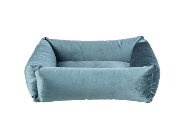 Cama con forma de cuna Trixie Malia azul/gris