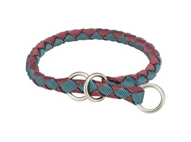 Trixie collar Cavo óxido/azul petróleo para educación y paseo del perro